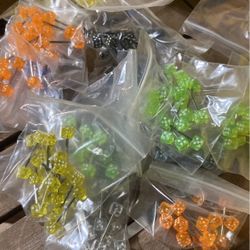 Dice barbell Body Jewelry - 120 Pieces