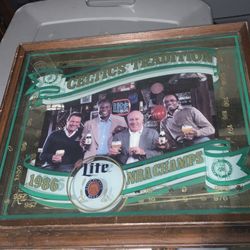  1986  Championship, Miller Light 3-D Mirror