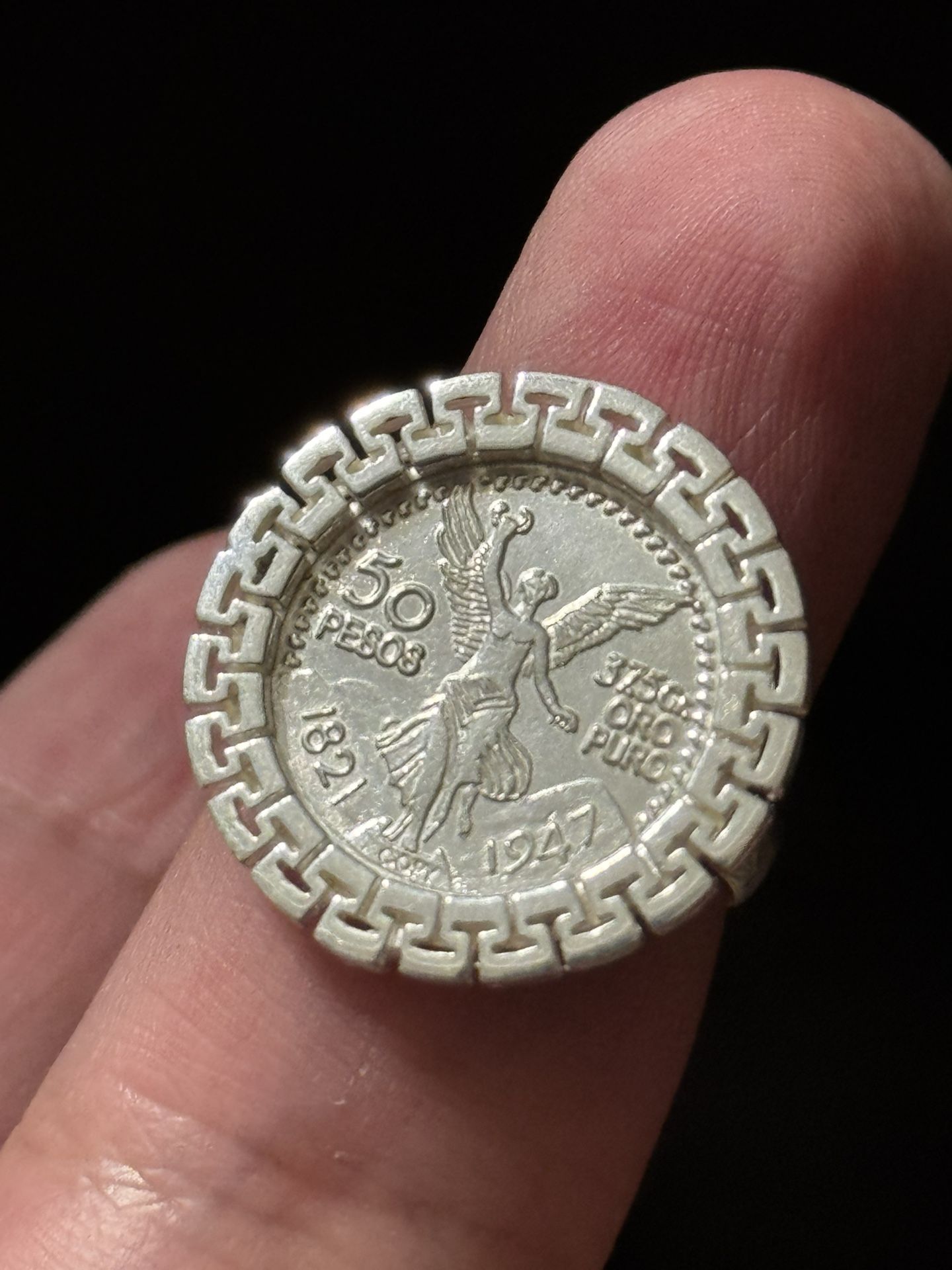 925 Centenario Ring Sz 8