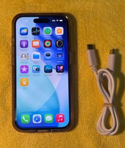 UNLOCKED Apple iPhone 14 Pro 256GB Great Shape! Newest iOS 26.4 w/ Cable + Free Case!