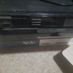 Stereo Equipment. Works Great. One Is Kenwood. Other Sony