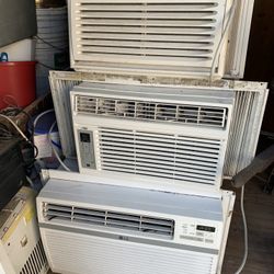 Three A/Cs, an LG 12,000 BTU 110V For $300, an Artic King 8,000 BTU for $150 and an Haier 5,000 BTU for $80. They Are Working Great!
