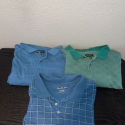 David Taylor Collection set of 3 short sleeve polos XXL
