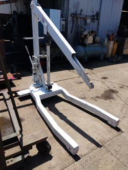 Heavy Duty Hydraulic Engine Hoist