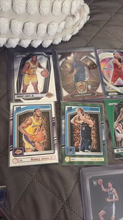 Have this lot of 9 nba cards selling them for $20 bucks