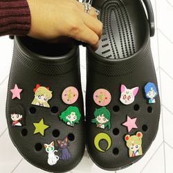 Sailor Moon crocs charms