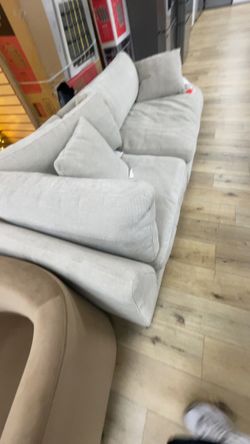 Light Modular Sofa, Two Sections