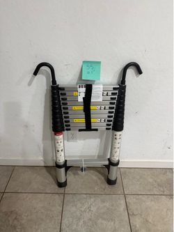 Premium telescopic ladder - 10.5 feet - L55