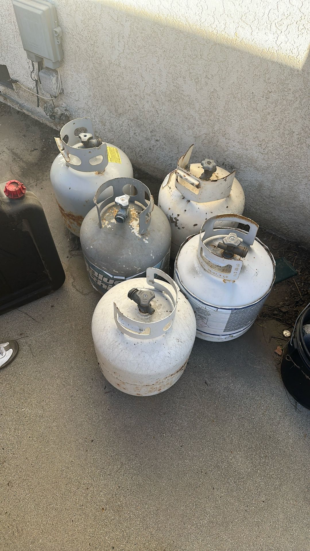 Empty Propane Tanks