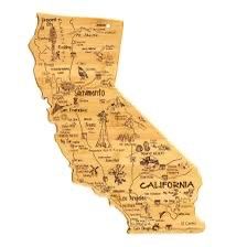 🍴 New Destination California Cutting Board – 14-1/4” x 11”
