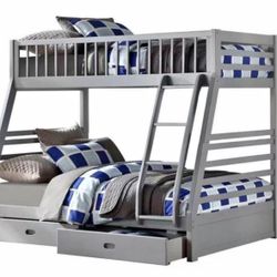 Bunk Bed Full And Twin Not Including Mattress 