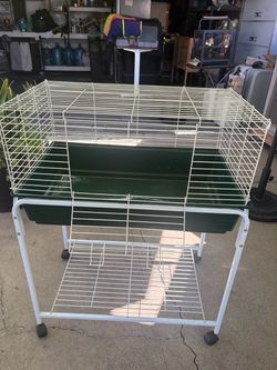 Pet cage on wheels  $80
