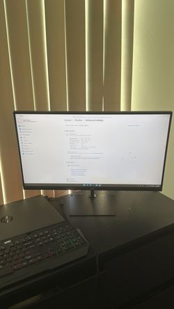 24" MTG PC Gaming Monitor - 75Hz - Built-in Audio / Speakers