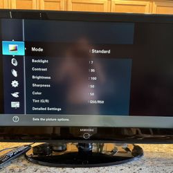 40 Inch TV, With Remote