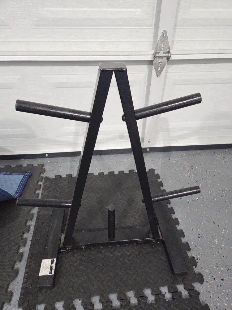 Weight Tree Weight Plates Holder Storage Workout Excercise Bench