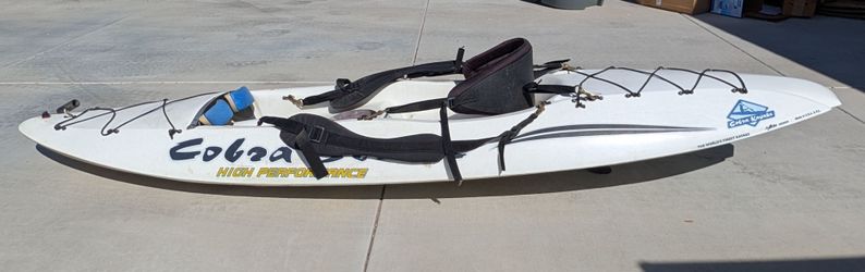 Cobra Strike HP Surf Kayak + Crack of Dawn Paddle – High Performance Setup