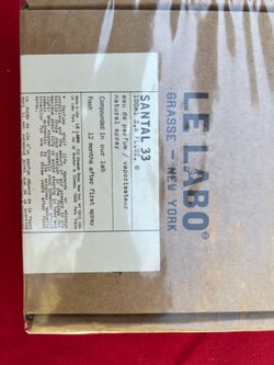 NEW!! santal 33 LE LABO