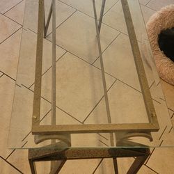 Decorative Glass Table