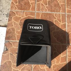 Toro grass catcher