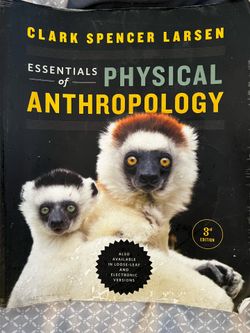 Essentials of Physical Anthropology 3rd Edition