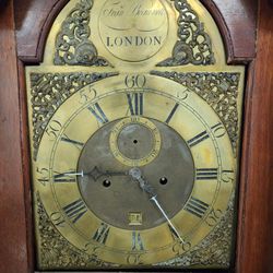 Antique Grandfather Clock — Thos. Brawne, London (18th–19th Century)