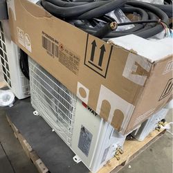 New COSTWAY 9000BTU Mini Split Air Conditioner& Heater Wall-Mounted Ductless AC Unit