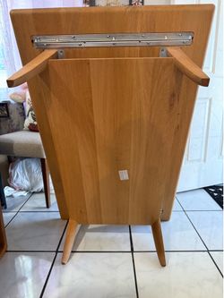 Small wood table