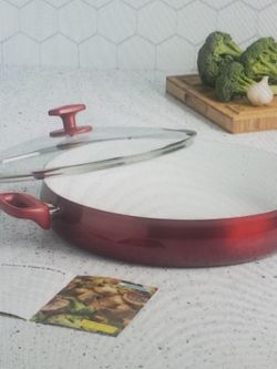 Tasty Ceramic Titanium Reinforced Non-stick Pan 14"