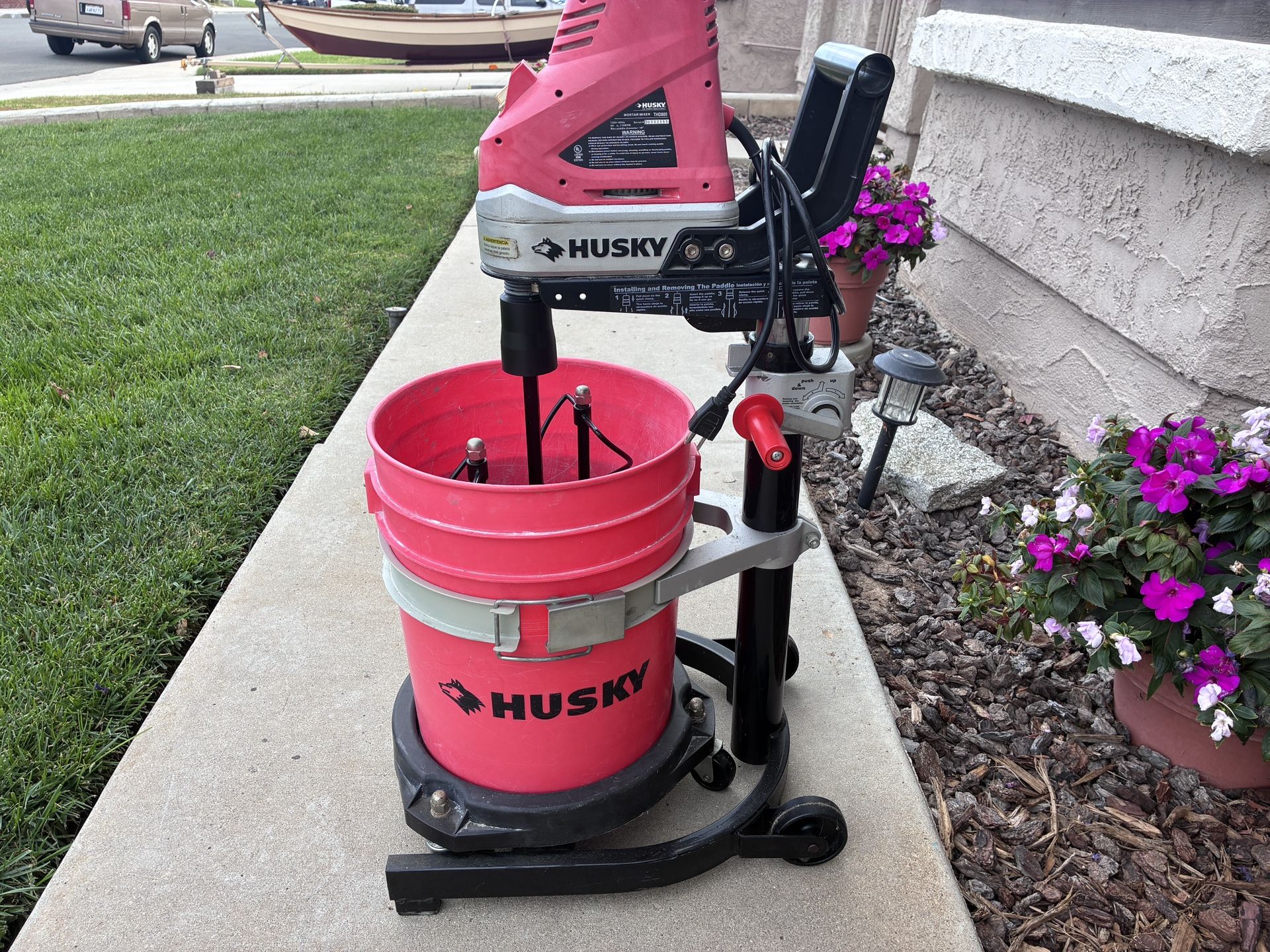 Husky Mortar Mixer