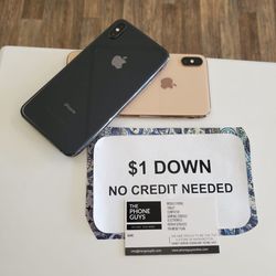 Apple iPhone XS Max - 90 DAY WARRANTY - $1 DOWN - NO CREDIT NEEDED 