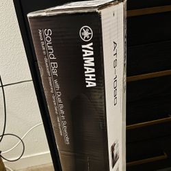 Yamaha ATS-1090 Bluetooth Soundbar | 2.1 Channel Home Theater System w/ Built-in Subwoofer  – Deep Bass + Clear Voice