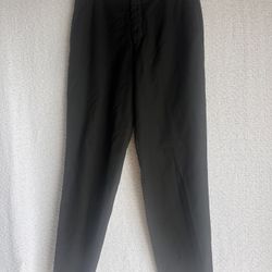 Stafford Classic Fit men 30 x 30 black dress pants