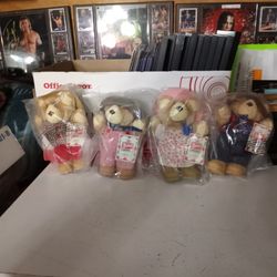 1986 FURSKIN TEDDY BEARS
