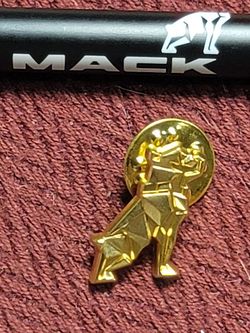 Mack Trucks Bulldog Lapel Pin and Pen Set