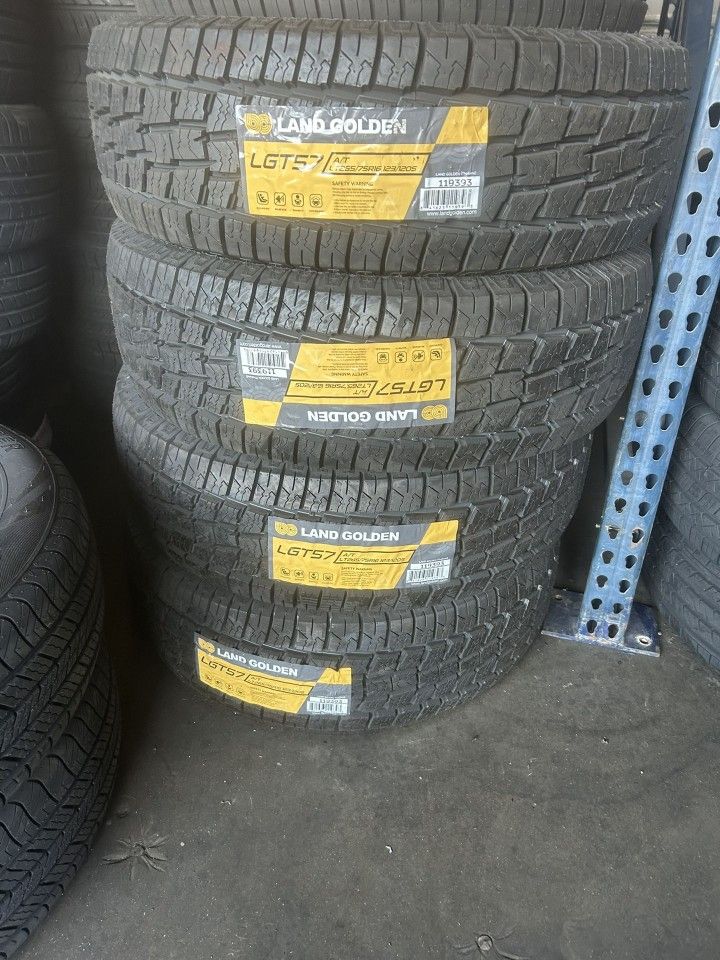 New 265/75/16 Land Golden Tires