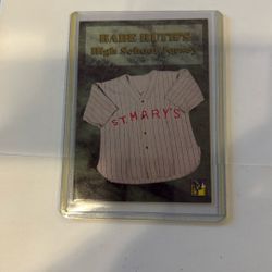Super Rare Babe Ruth Prototype Card 1992 # 16911/35000