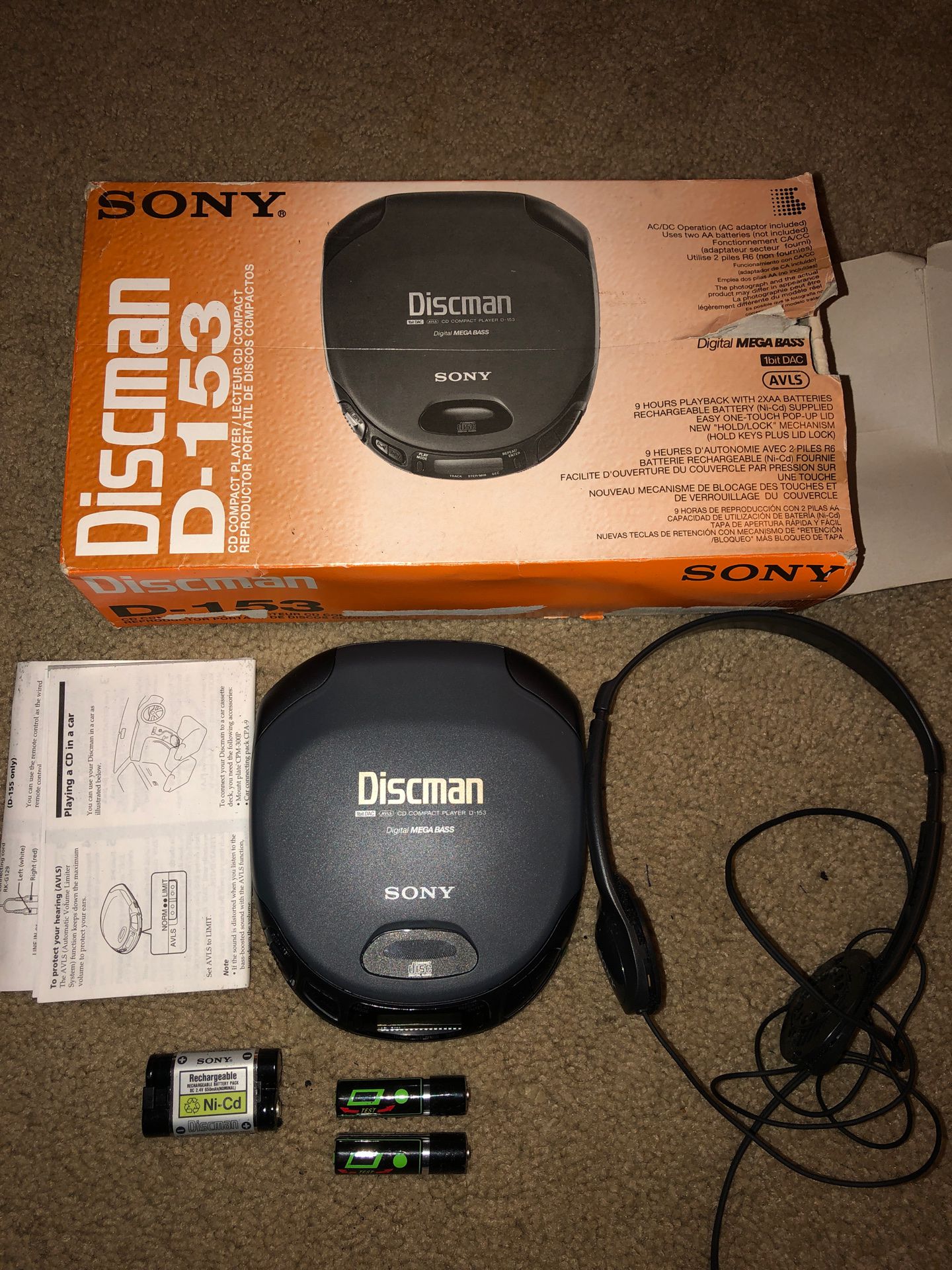 Sony Discman D-153
