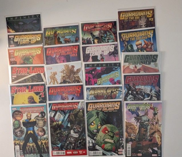 Guardians Comic Lot -21 Books