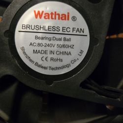 Brushless EC Fan For Computers/stereos