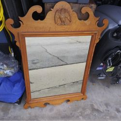 Baker Furniture 1927 Empire Wall Mirror w/ Federal Eagle