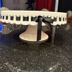Cute White Ceramic Display Tray  
