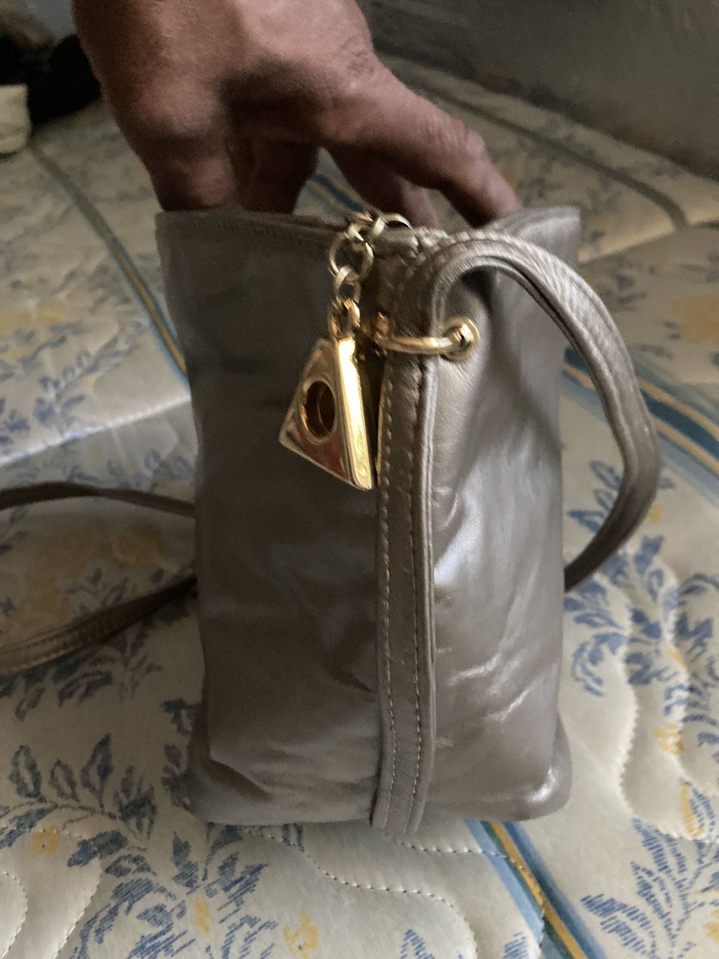Dawli Gold Zipper purse