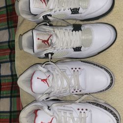 Listing Is For Both Pair Size 10 Jordan's With Issues Lol