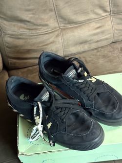 Off-White Vulcanized Low black/white UK SZ 48/US 13