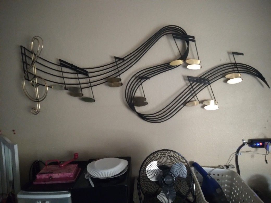 Curtis Jenre's 1989 Signed Metal Artwork