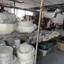 Misc kitchen plates, Utensils, Glasses Etc 