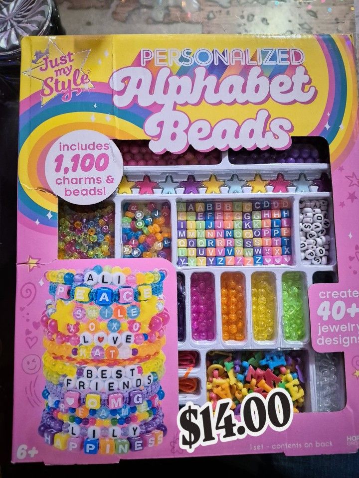 Personalized Alphabet Beads