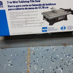 Tabletop Tile Saw
