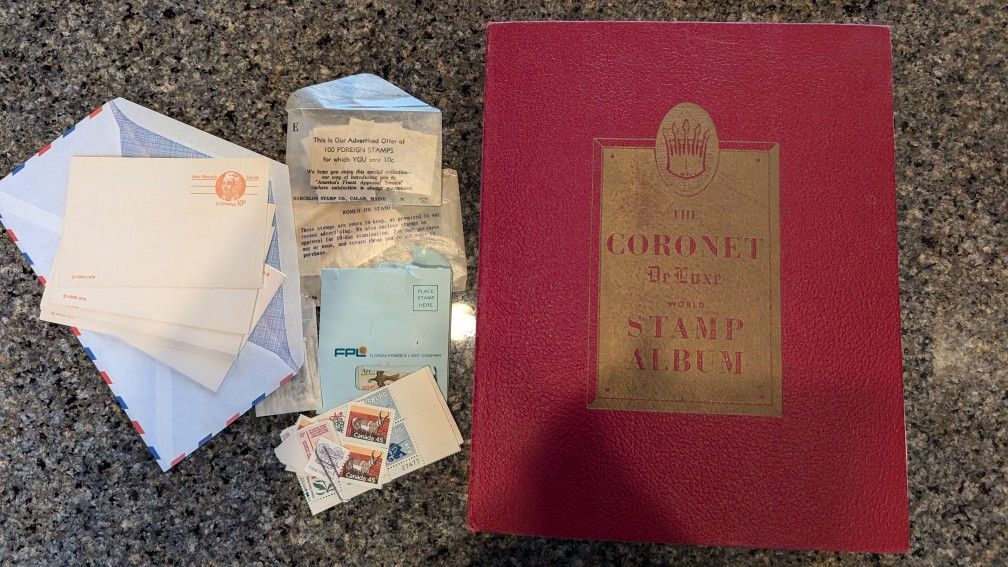 1,000+ Inherited World Stamp Collection