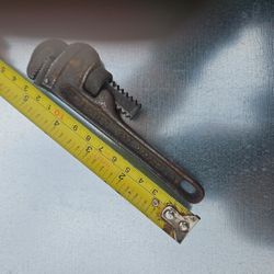 Small 6" Ridgid Pipe Wrench  + MORE